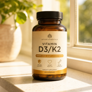 Vitamin D3/K2 90 caps – £18