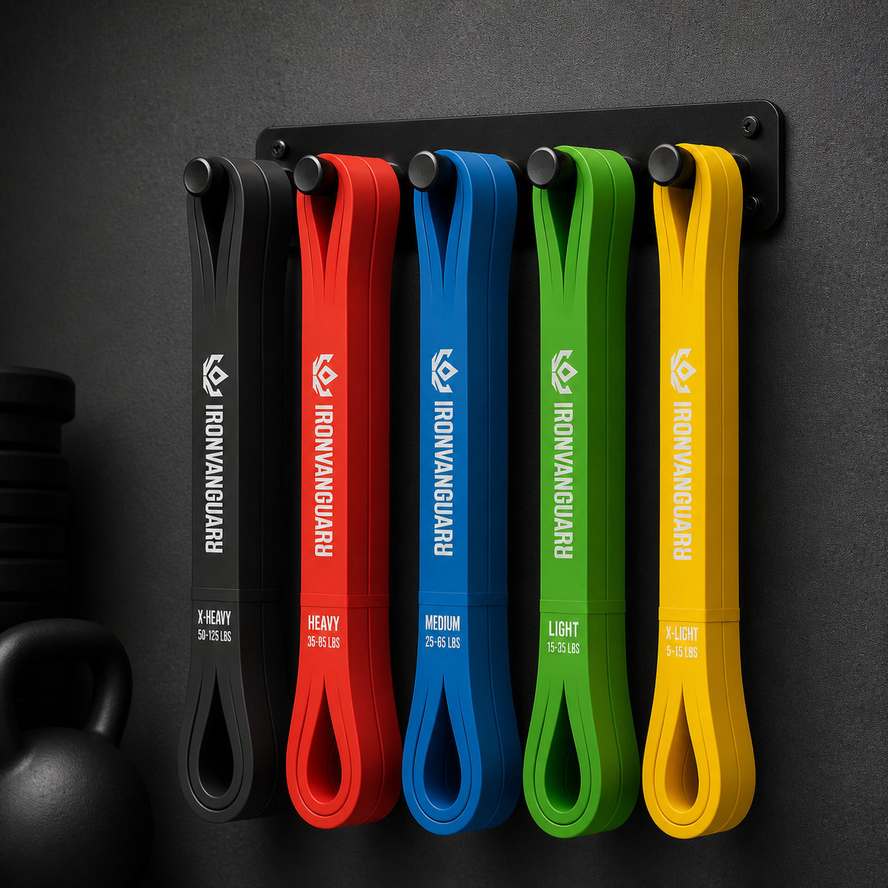 dnk blue sport shoes Resistance Bands Set 5 bands – £20